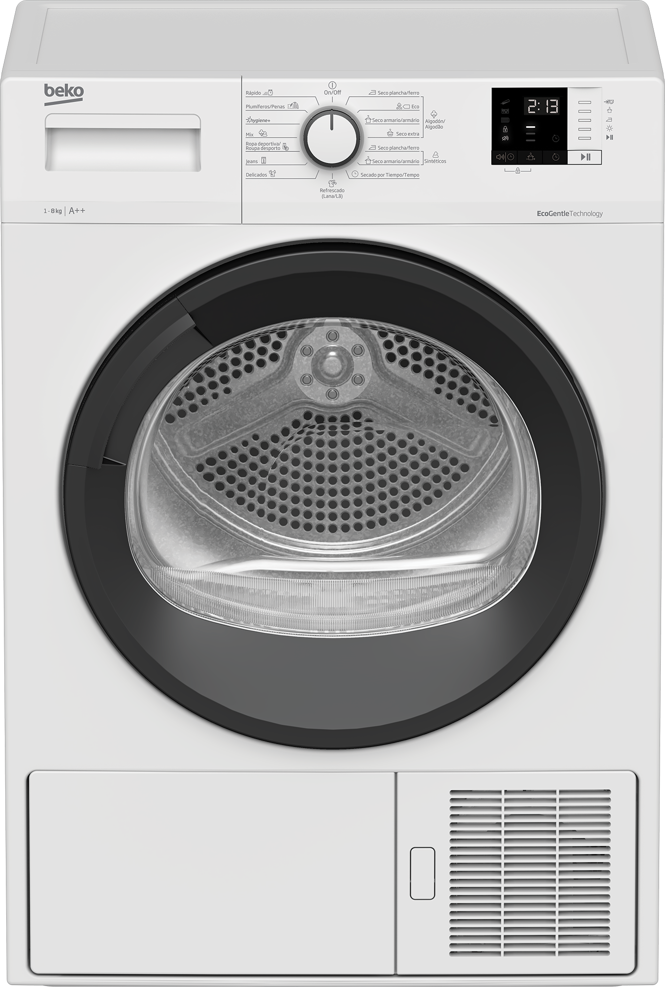 BEKO SECADORA DHS8413GA1 8KG BOMBA A++CONDENSACION