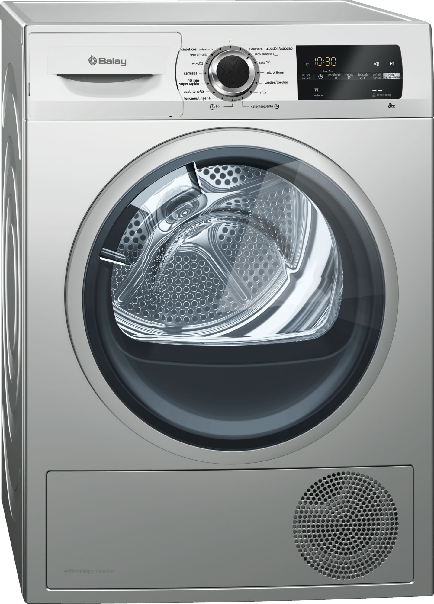 BALAY SECADORA 3SB988X 8/KG C/BOMBA INOX A++