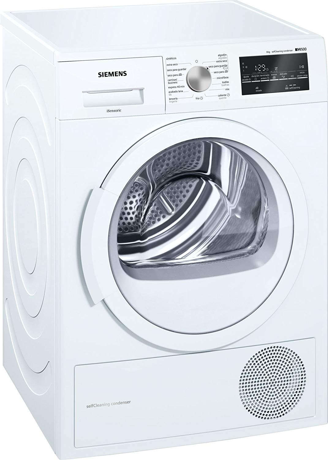 SIEMENS SECADORA WT47G429ES BLANCA 8KG A++ BOMBA C