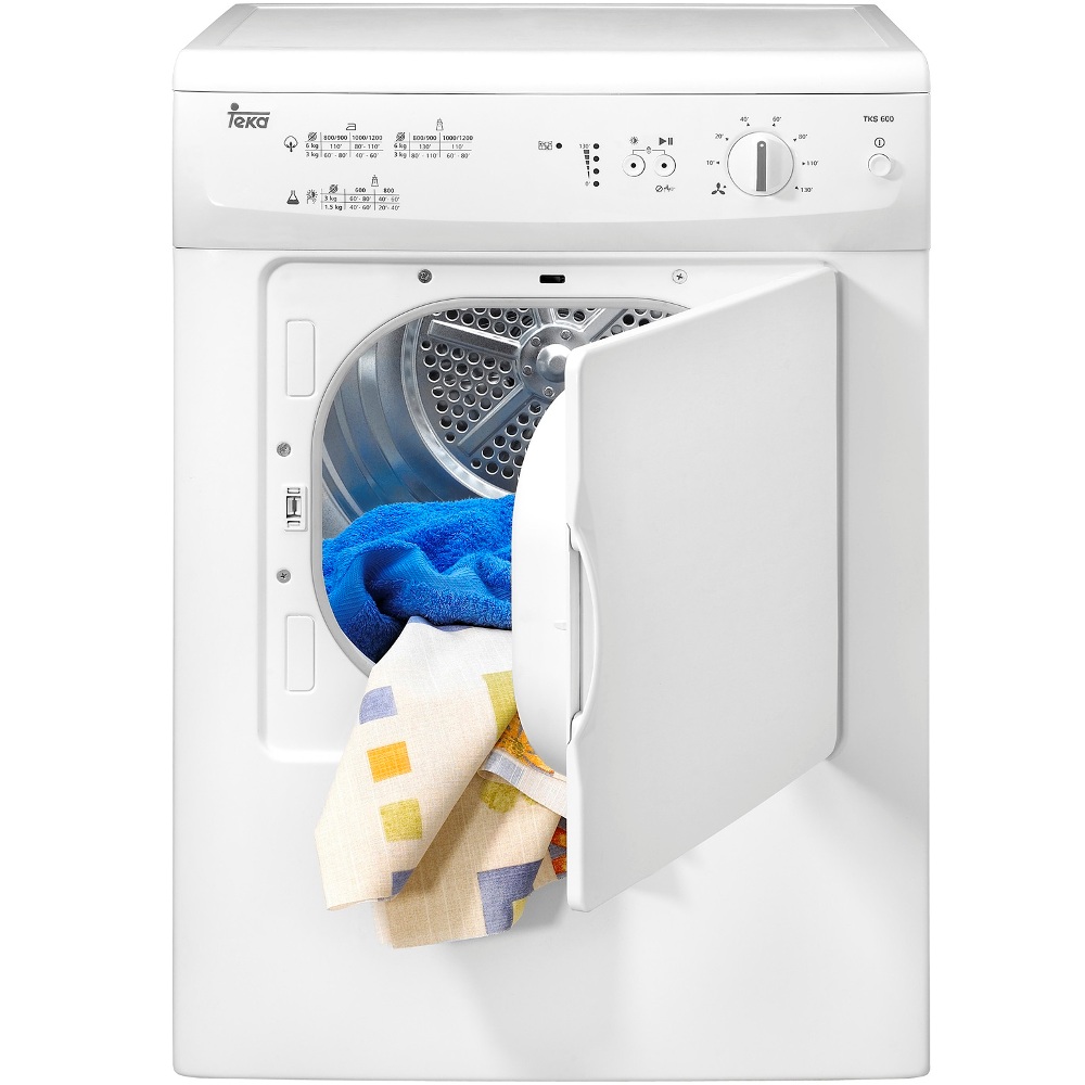 TEKA SECADORA TKS1 600 7/KG EVAC. BLANC