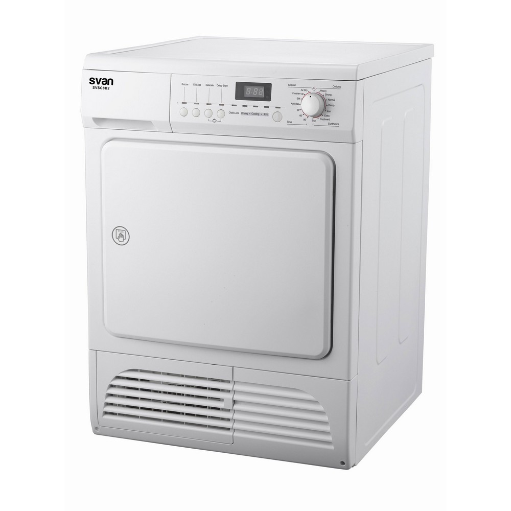 SVAN SECADORA SVSC8B2 8/KG CONDENSACION BLANCO