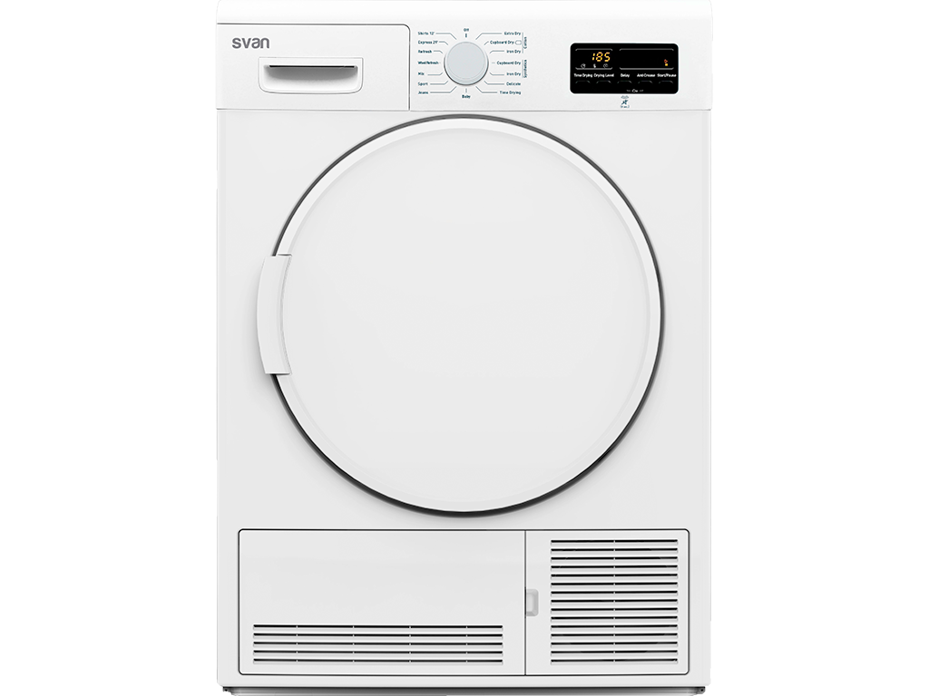 SVAN SECADORA SVSC8B3 8/KG COND. BLANCA  ELECTR.B
