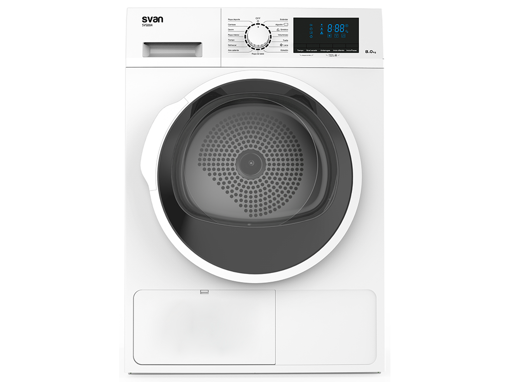 SVAN SECADORA SVSB84 8KG BLANCA CON BOMBA A++