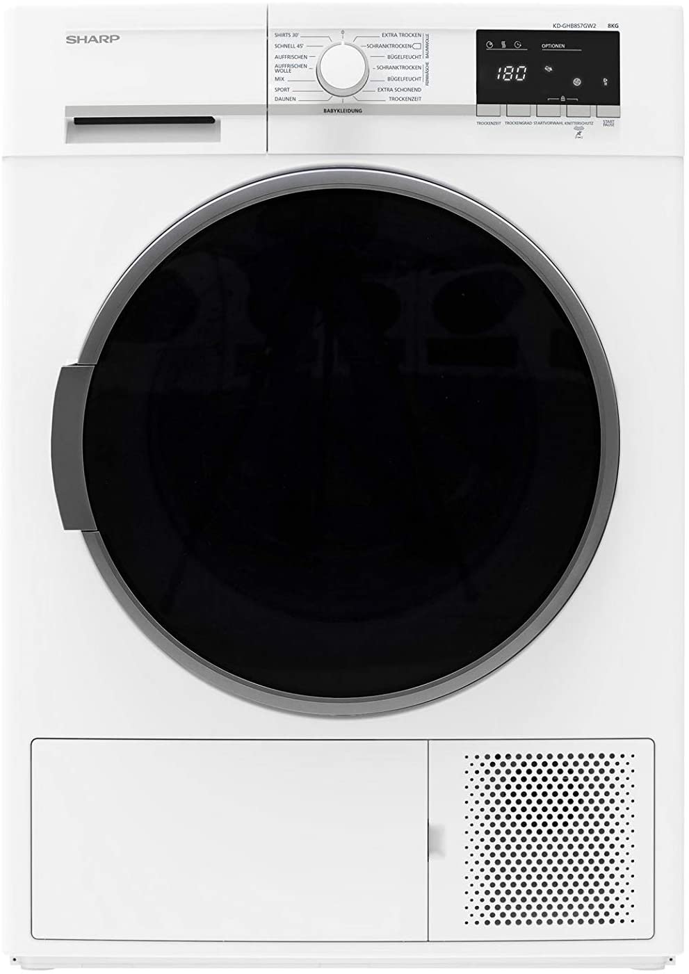 SHARP SECADORA ES-GHB8S7GW2ES 8KG CONDESACION A++