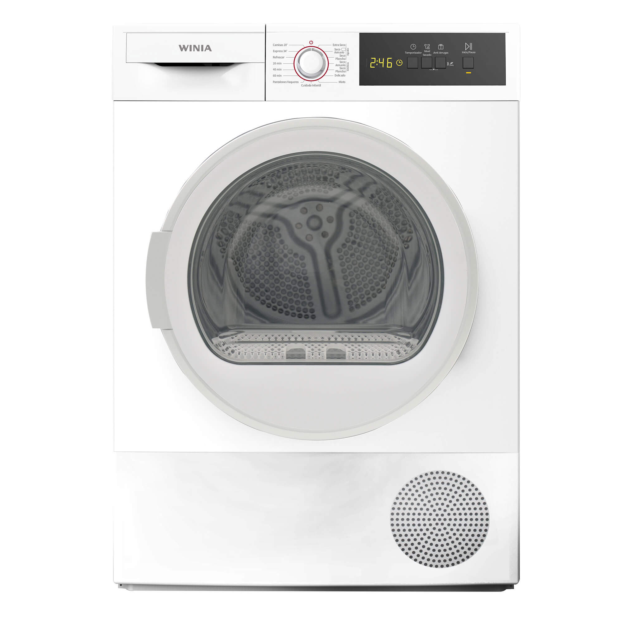 WINIA SECADORA WVR-08HT1WW 8KG BOMBA A++