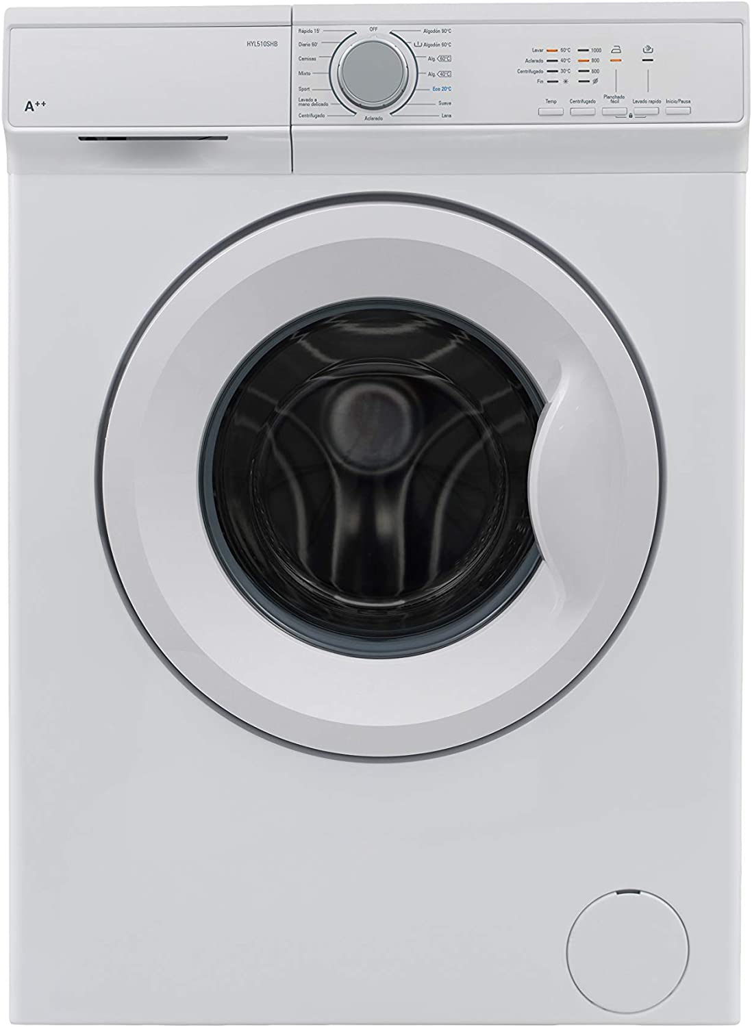 HYUNDAI LAVADORA HYL510SHBE 5kg 1000rpm D