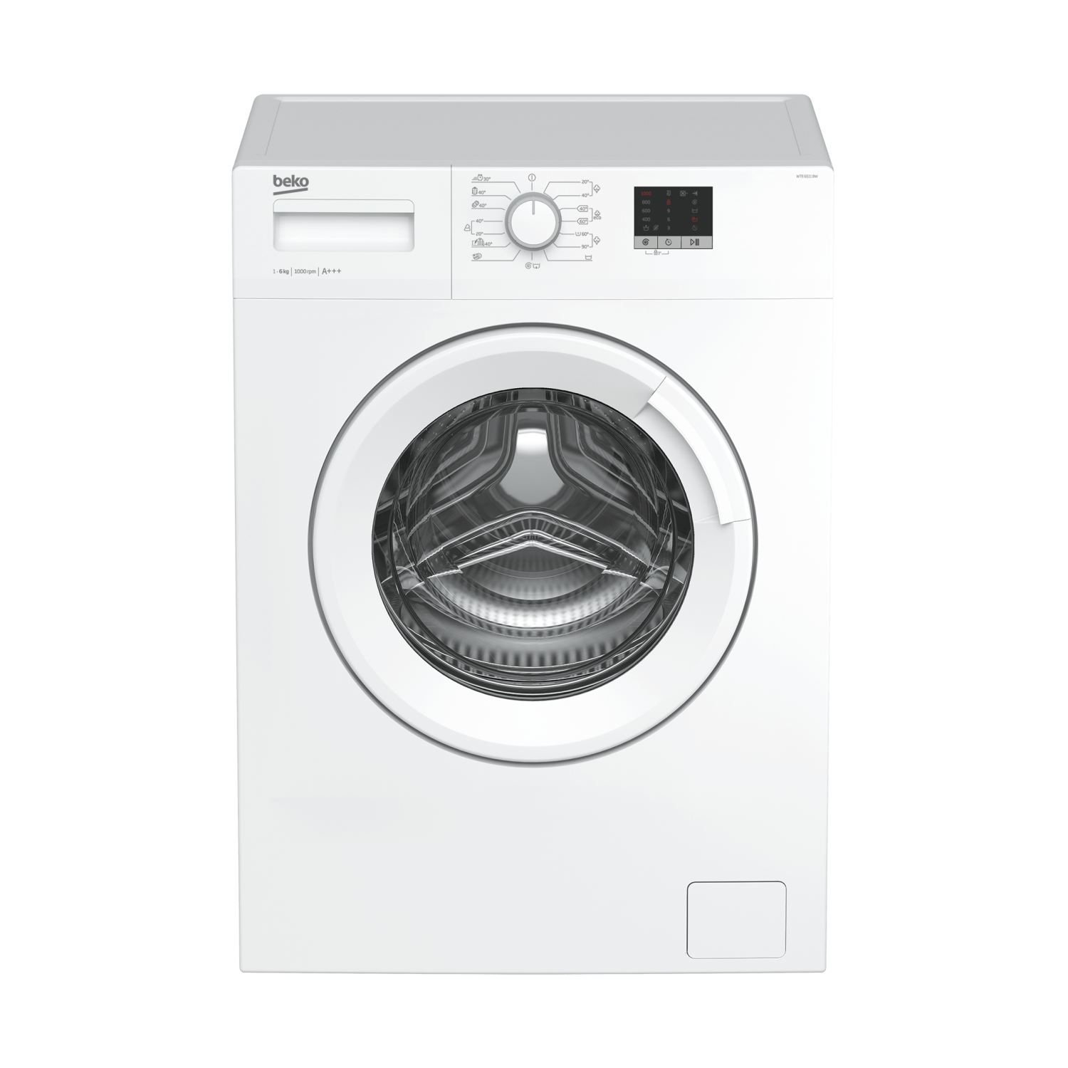 BEKO LAVADORA WCV6611BW BLANCA 6KG 1200rpm A+++