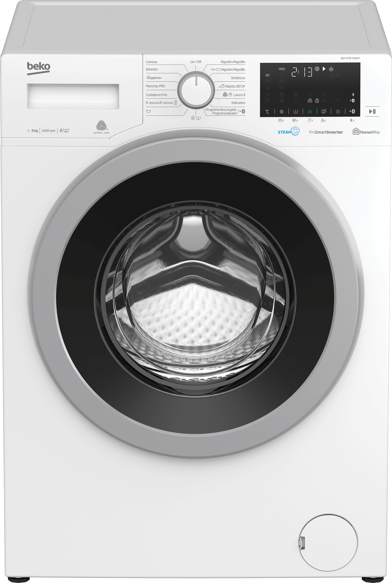 BEKO LAVADORA WQY9736XSW 9KG BLAN 1400rpm A+++ VAP