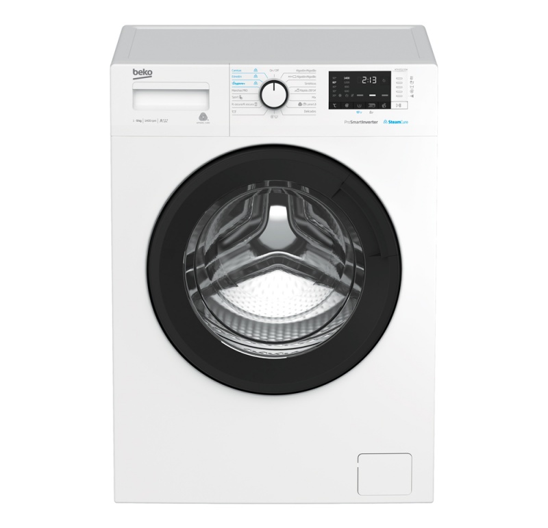 BEKO LAVADORA WTA9712XSWR 9KG 1400RPM A+++ VAPOR