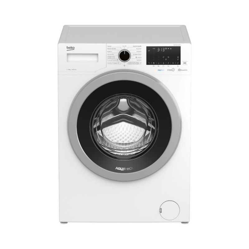 BEKO LAVADORA WQY9736XSW BTR 9KG 1400RPM A+++