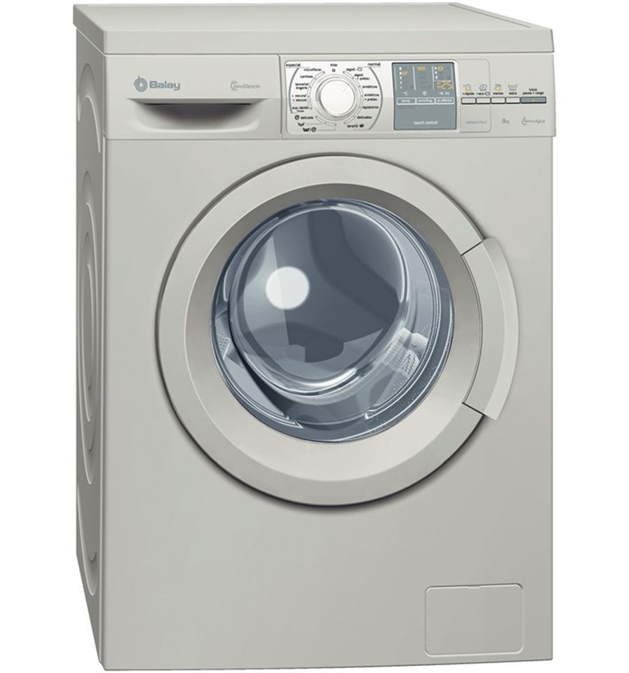 BALAY LAVADORA 3TS984X INOX 8KG 1000RPM A+++-20%
