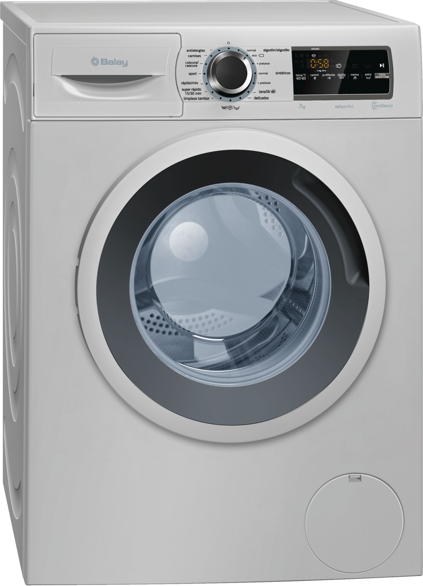 BALAY LAVADORA 3TS976XA 7KG INOX 1200rpm A+++