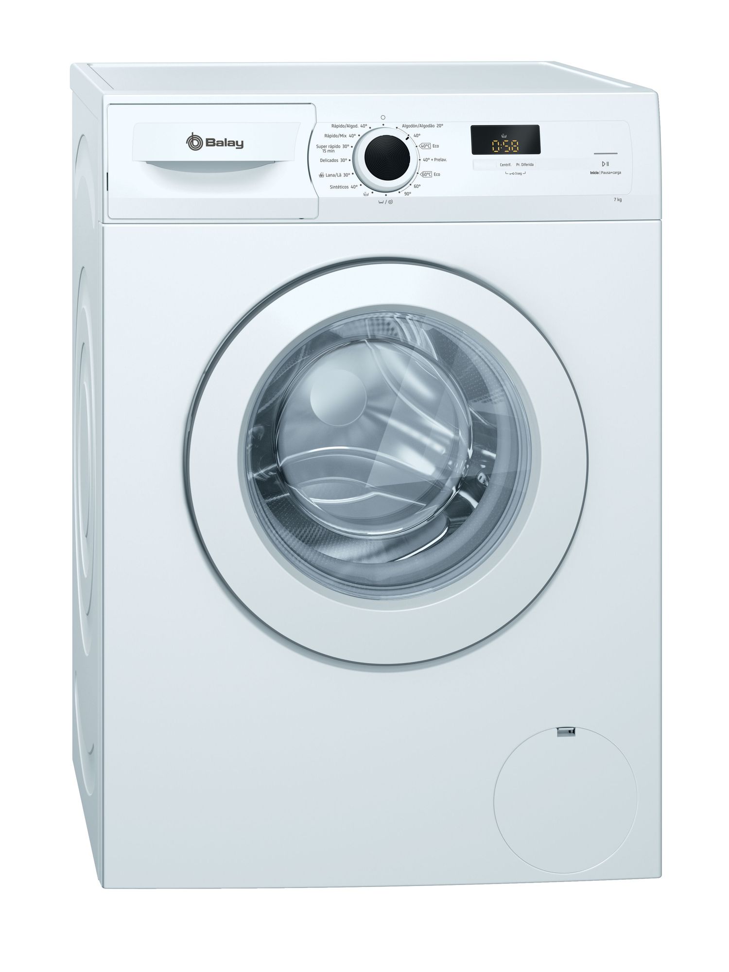 BALAY LAVADORA 3TS771BE C/F BLANC 7KG 1000rpm A+++