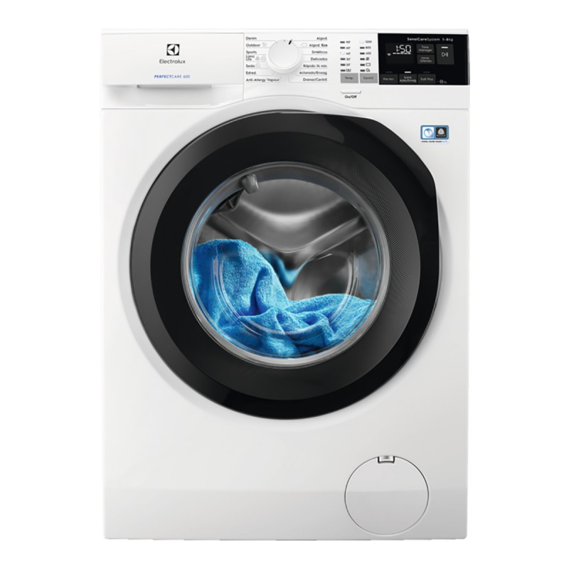 ELECTROLUX LAVADORA EW6F4823BB 8KG 1200rpm A+++