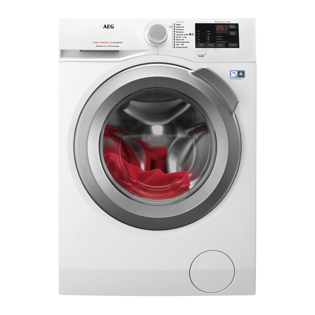 AEG LAVADORA L6FBG141 BLANCA 10K 1400 RPM A+++
