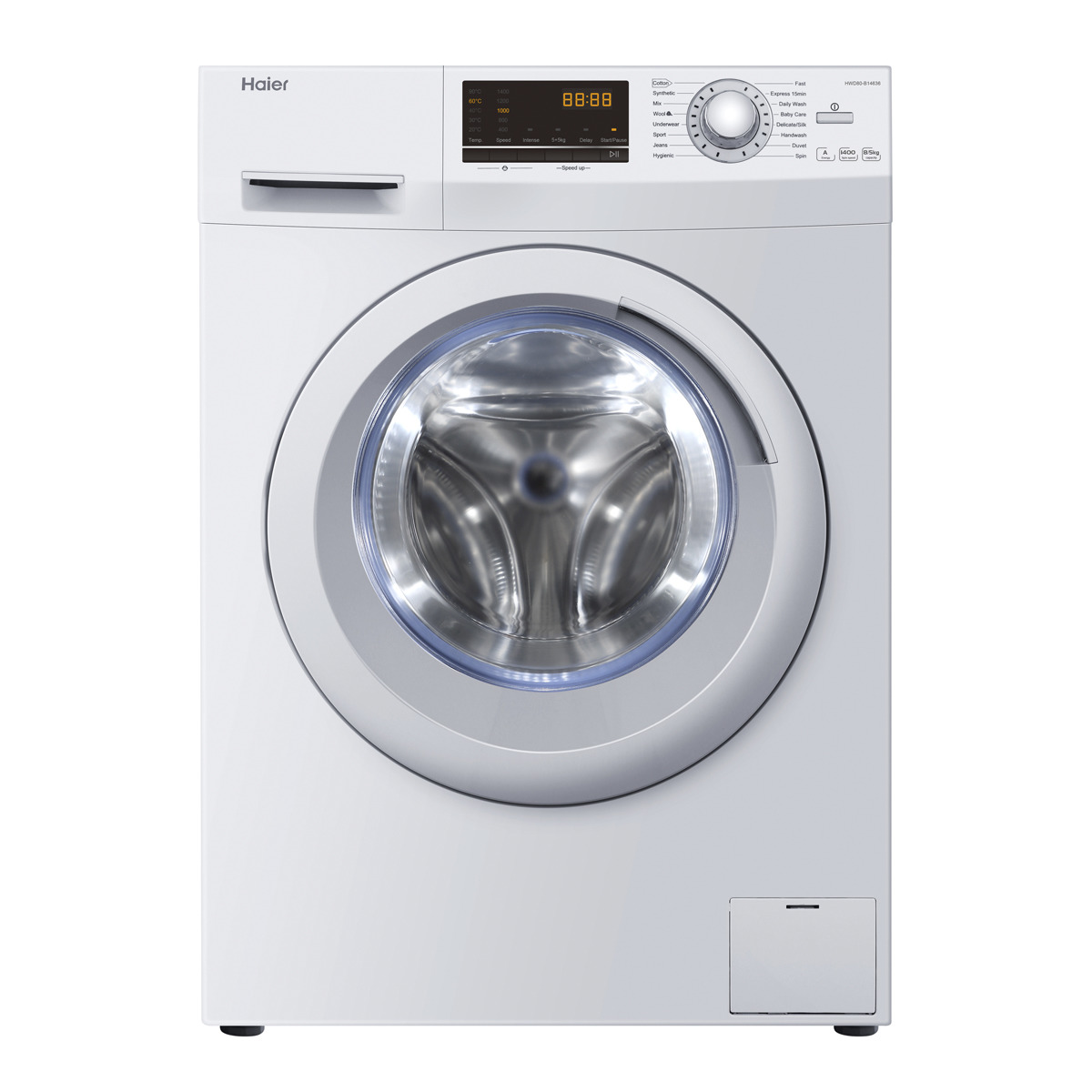 HAIER LAVASECADORA HWD80B14636 8/KG+5/KG CLASE A