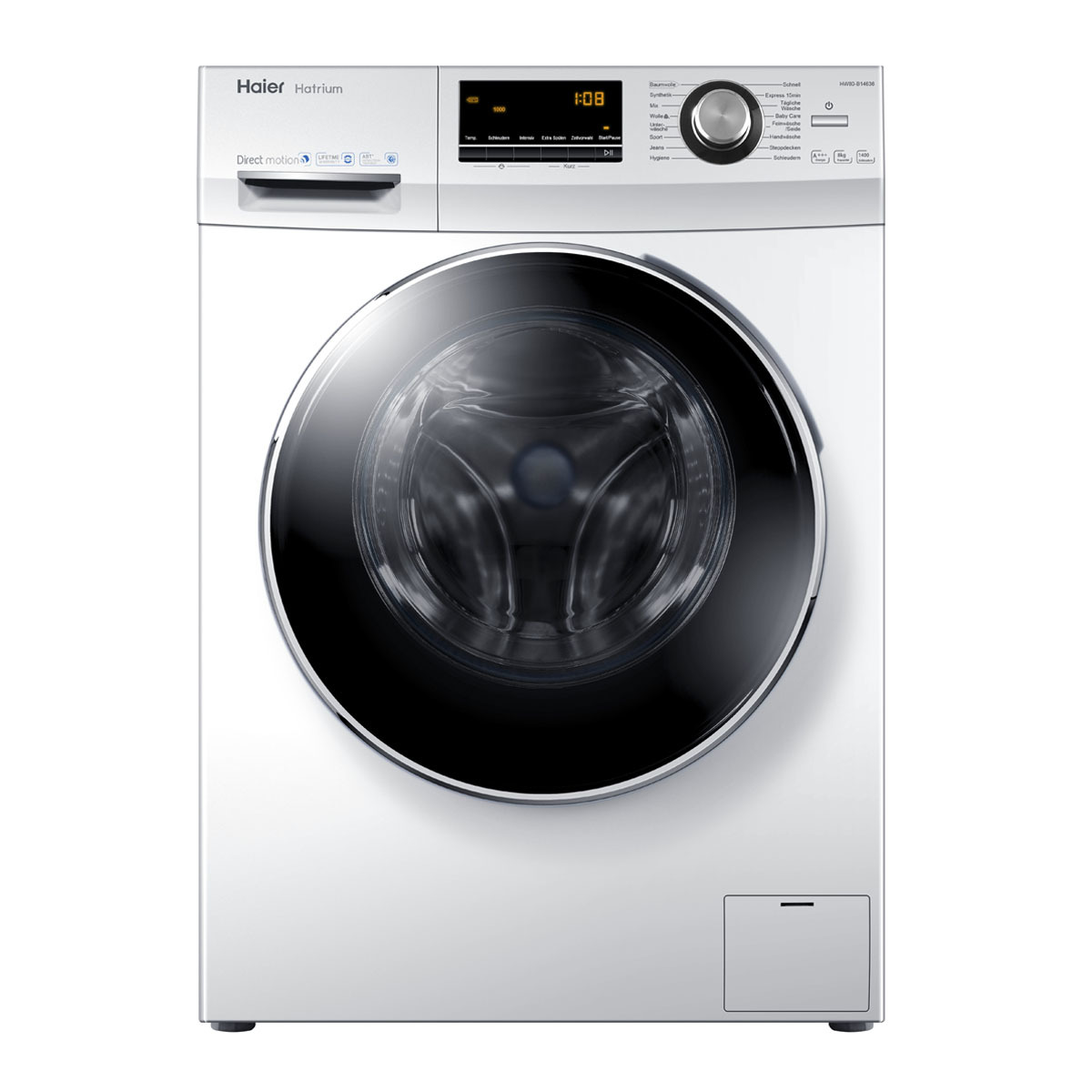 HAIER LAVADORA HW80-B12636  8K 1200RPM A+++DIREC.D