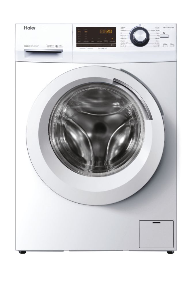 HAIER LAVADORA HW100-B12636N 10KG 1200rpm A
