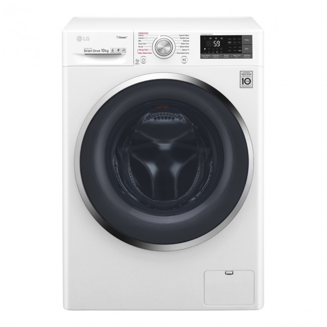 LG LAVADORA F4J7JY2W BLANCA 10KG 1400rpm A+++-40%