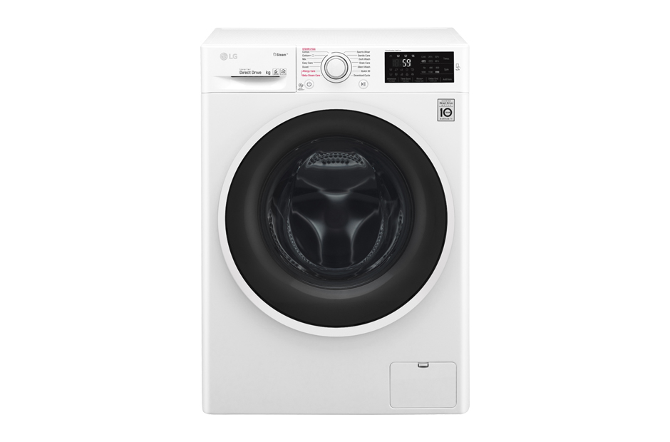 LG LAVADORA F4J6JYOW 10KG 1400RPM A+++ 40%