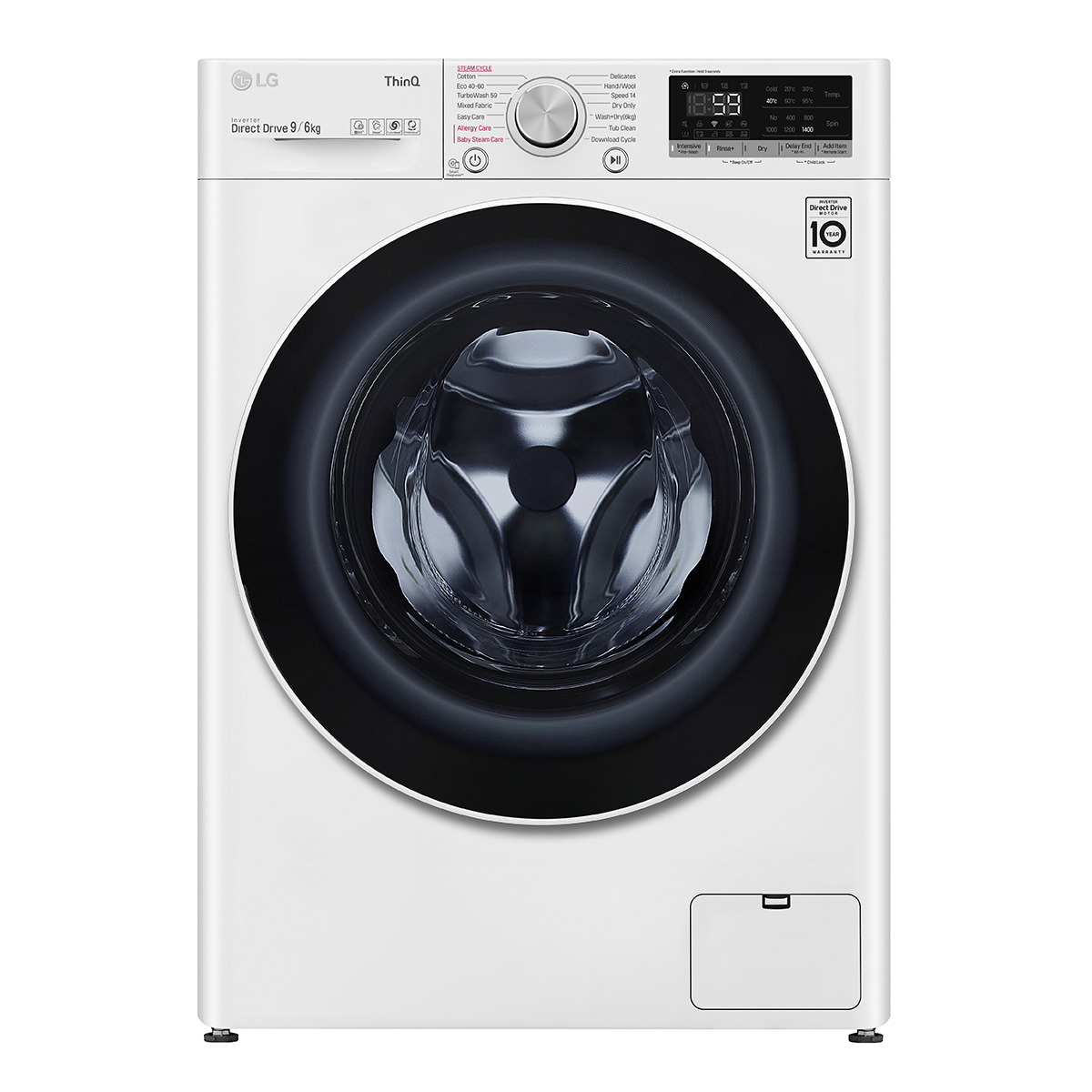 LG LAVADORA/SECADORA F4DV5009S 9/6KG 1400RP	 	