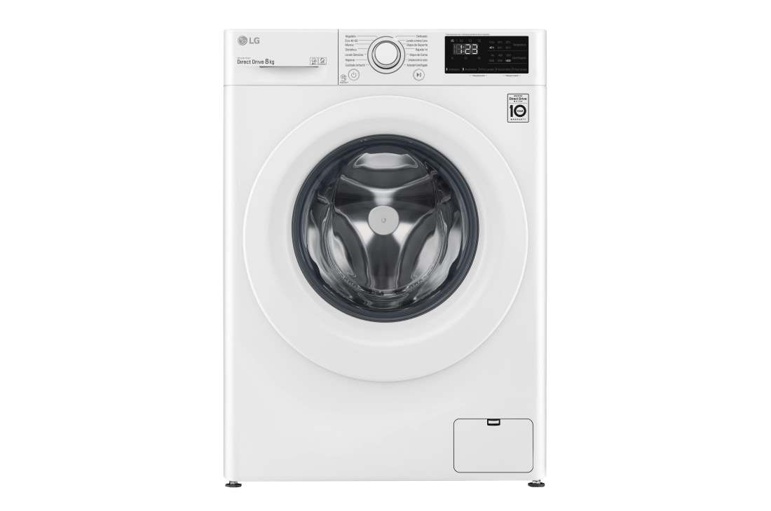 LG LAVADORA F4WV3008N3W C/F 8KG 1400RPM
