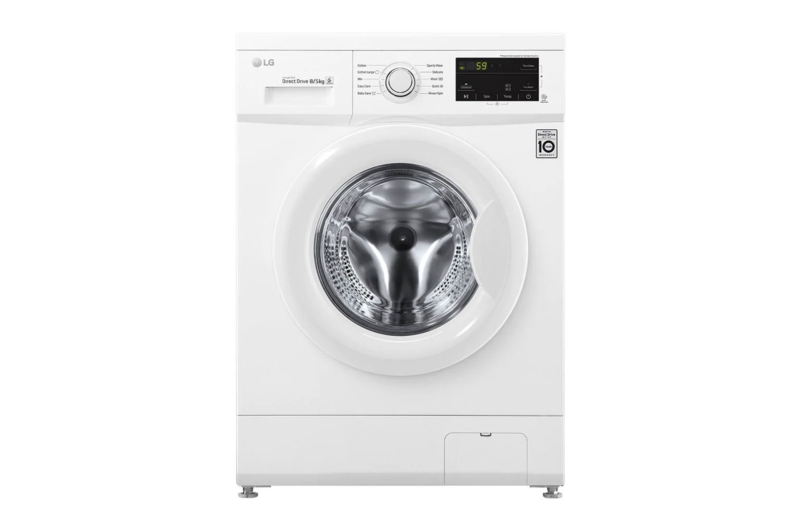 LG LAVADORA/SECADORA F4J3TM5WD 8KG/5GK 1400RPM