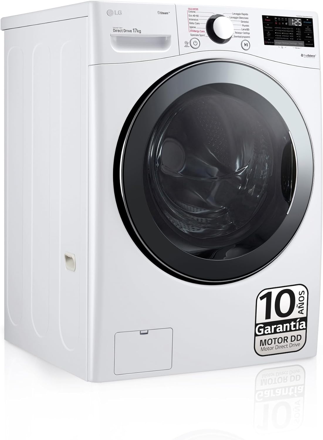 LG LAVADORA  F1P1CY2W 17kg blanca 1100rpm E