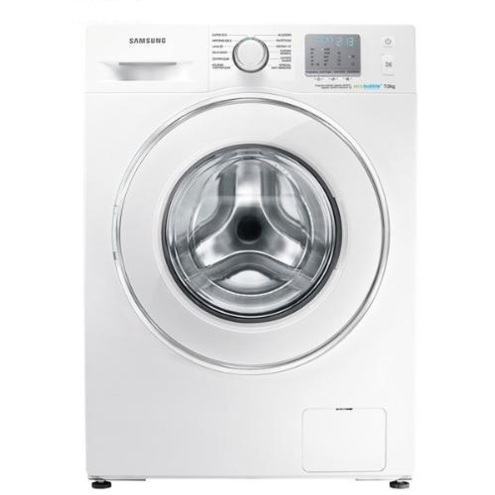 SAMSUNG LAVADORA WF70F5EDW4W 7Kg1400rpmEcob A+++
