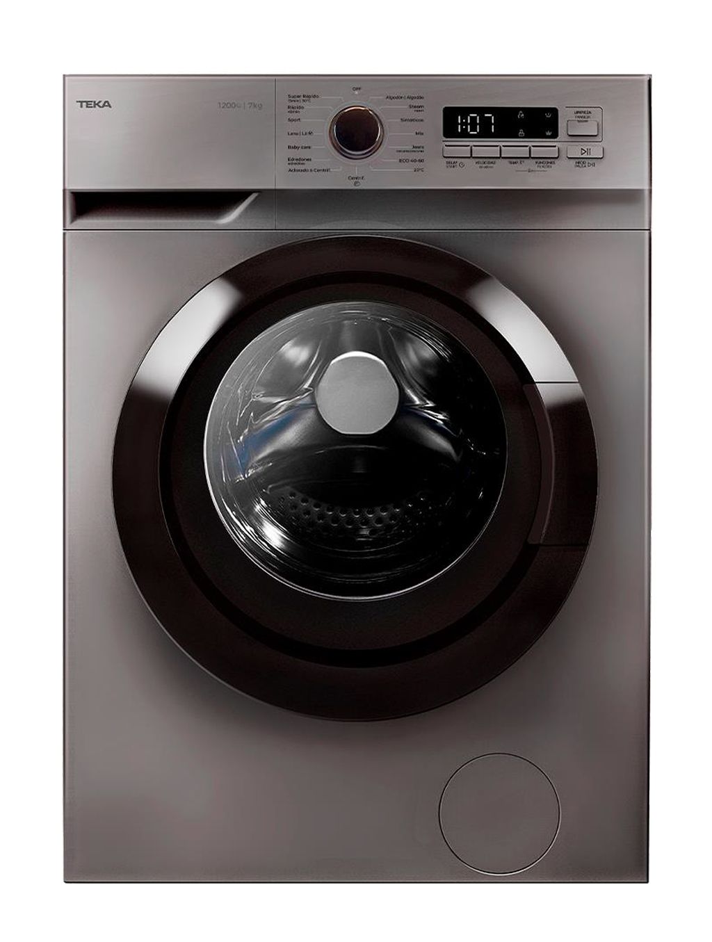 TEKA LAVADORA WMK40740 INOX 7kg 1200rpm A Inverter