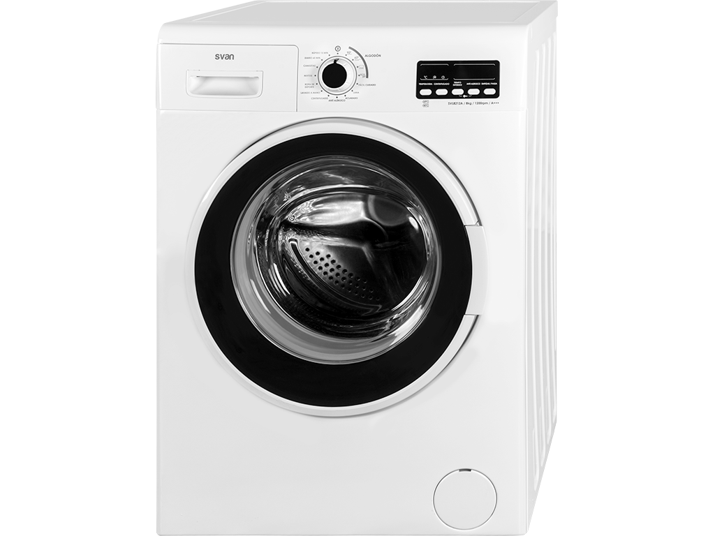 SVAN LAVADORA SVL8212A BLANCA C/F 8KG 1200RPM A+++