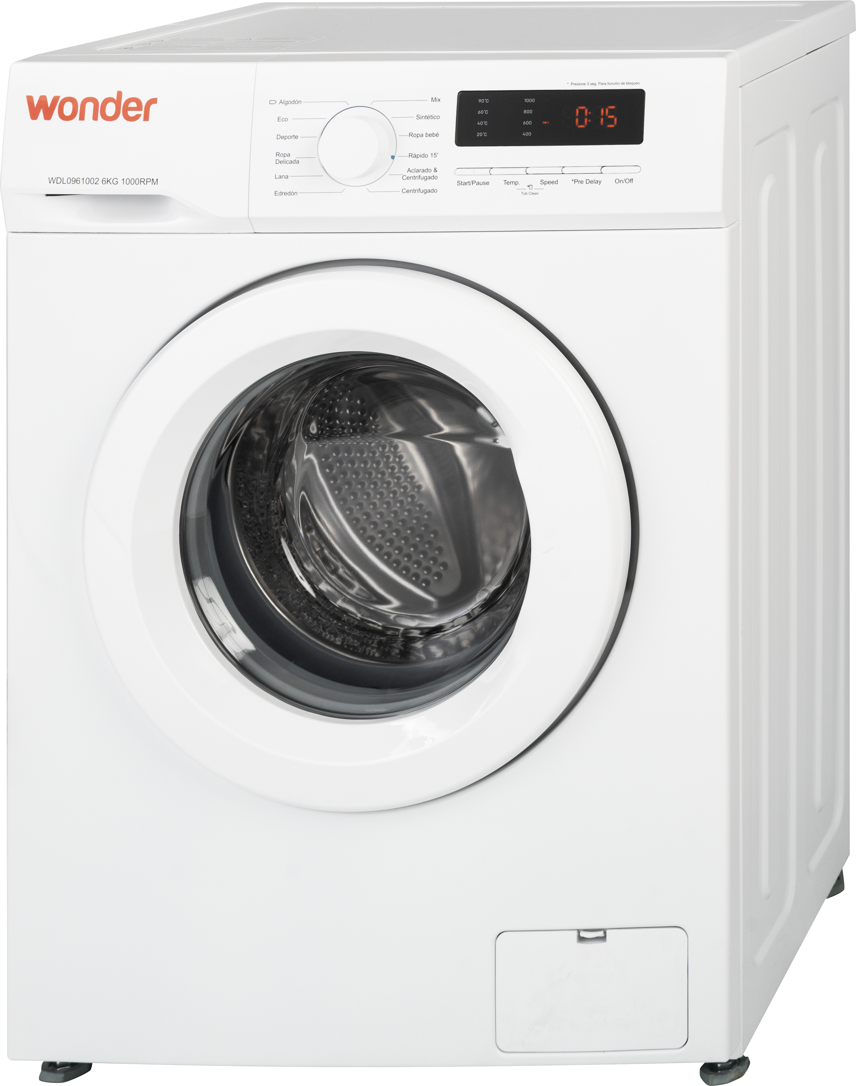 WONDER LAVADORA WDL0961002 BLANCA 6KG 1000rpm A++