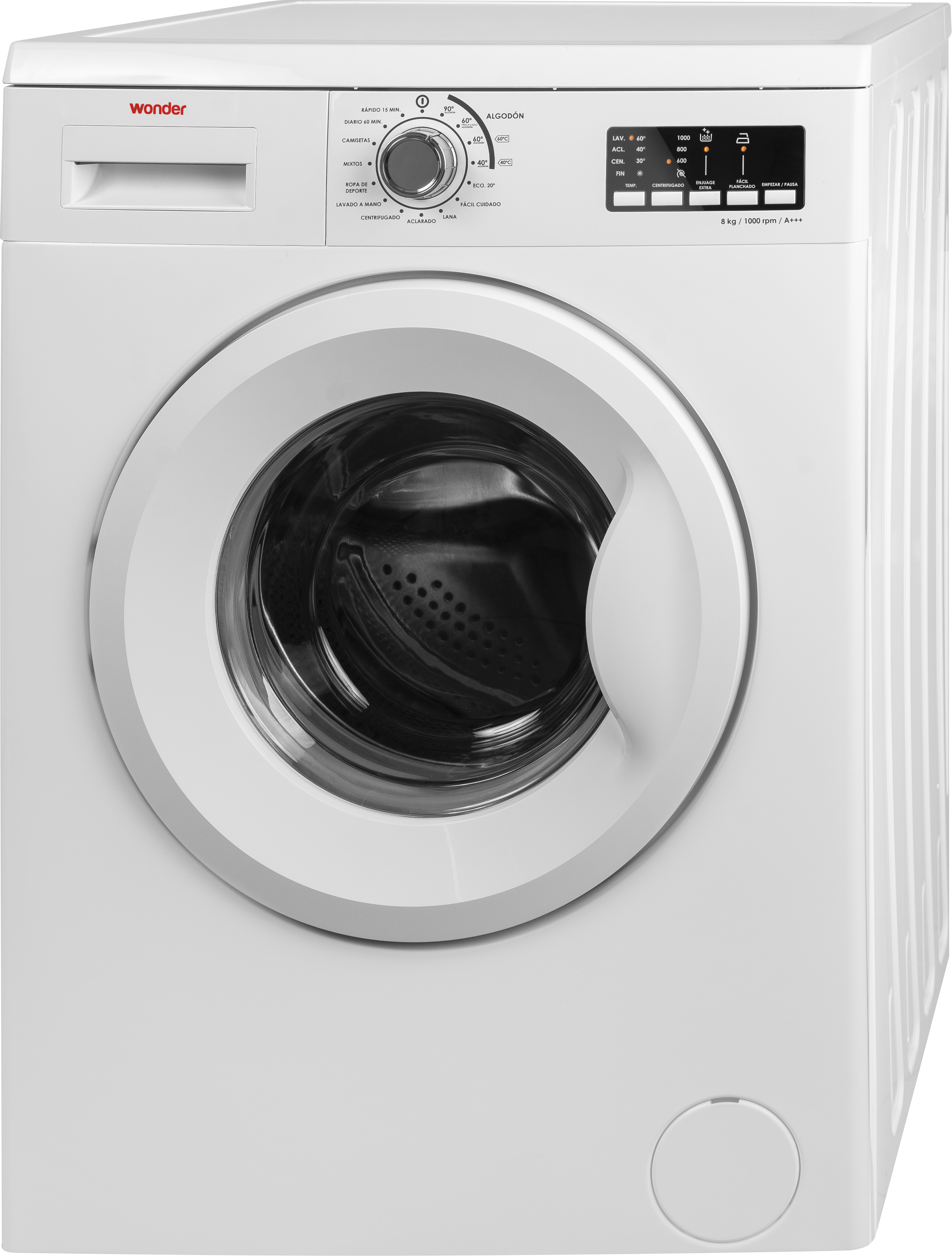 WONDER LAVADORA WDL018101 BLANCA 8KG 1000rpm A+++