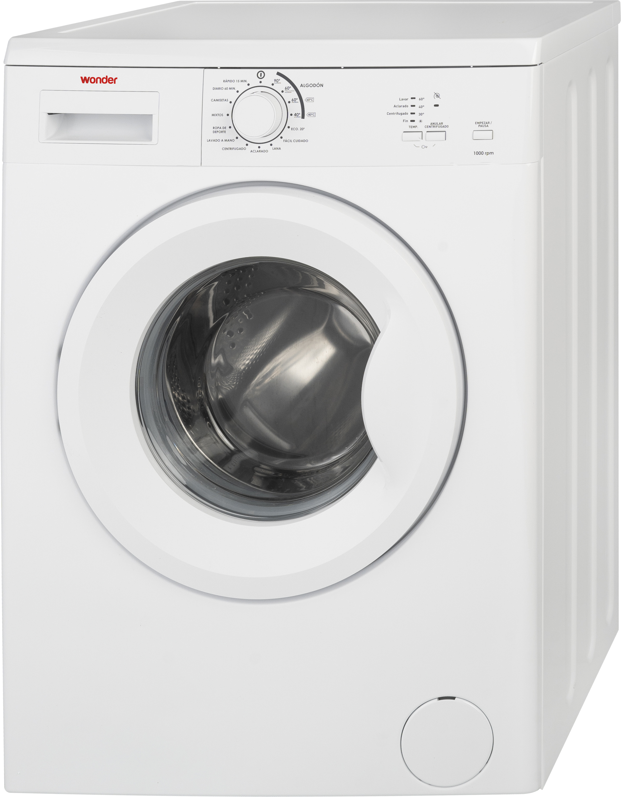 WONDER LAVADORA WDL015102 C/F 5kg 1000rpm A++/D