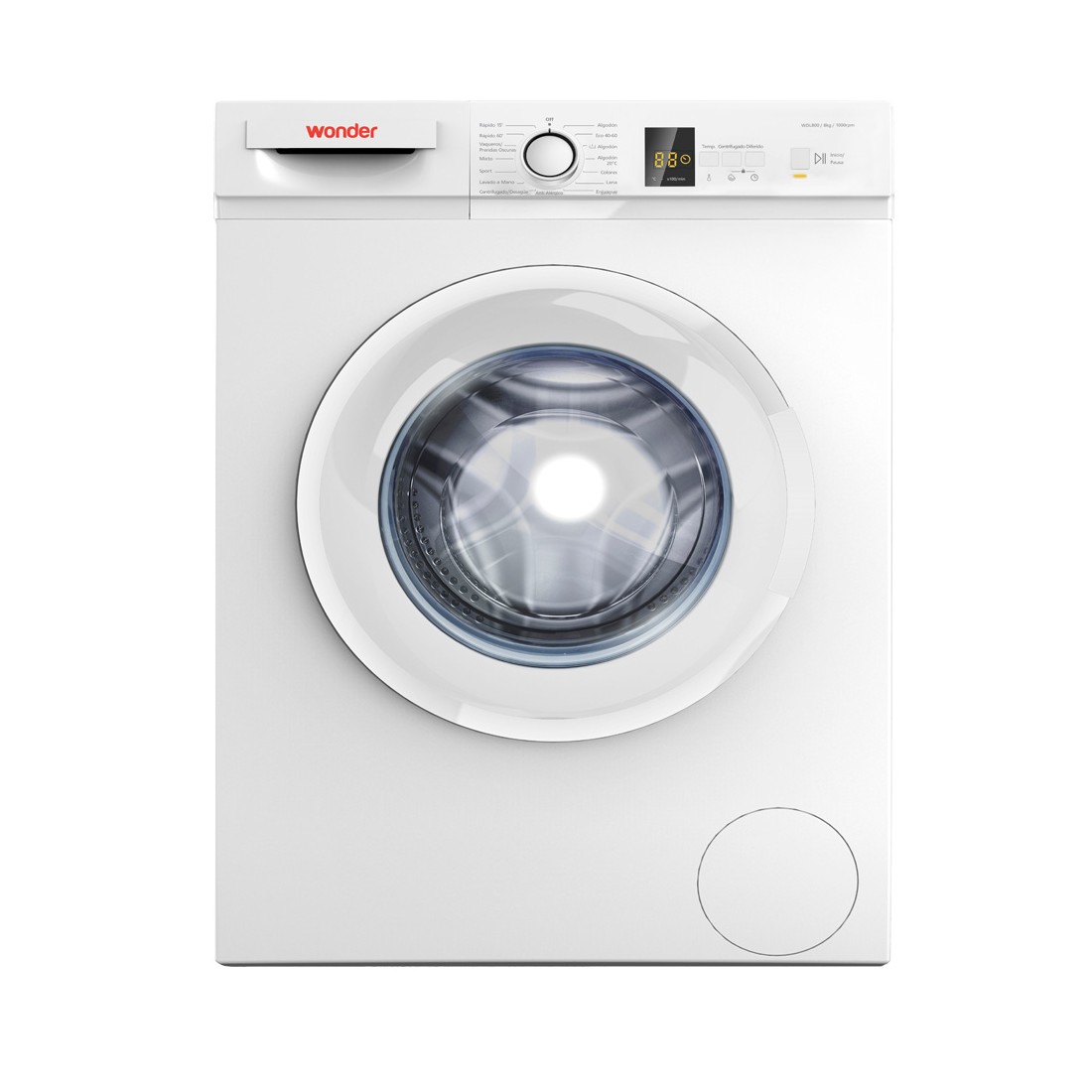 WONDER LAVADORA WDL800 C/F 8Kg 1000rpm D