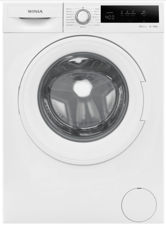 WINIA LAVADORA WVD-09T1WW12U BLANC 9KG 1200kg A+++