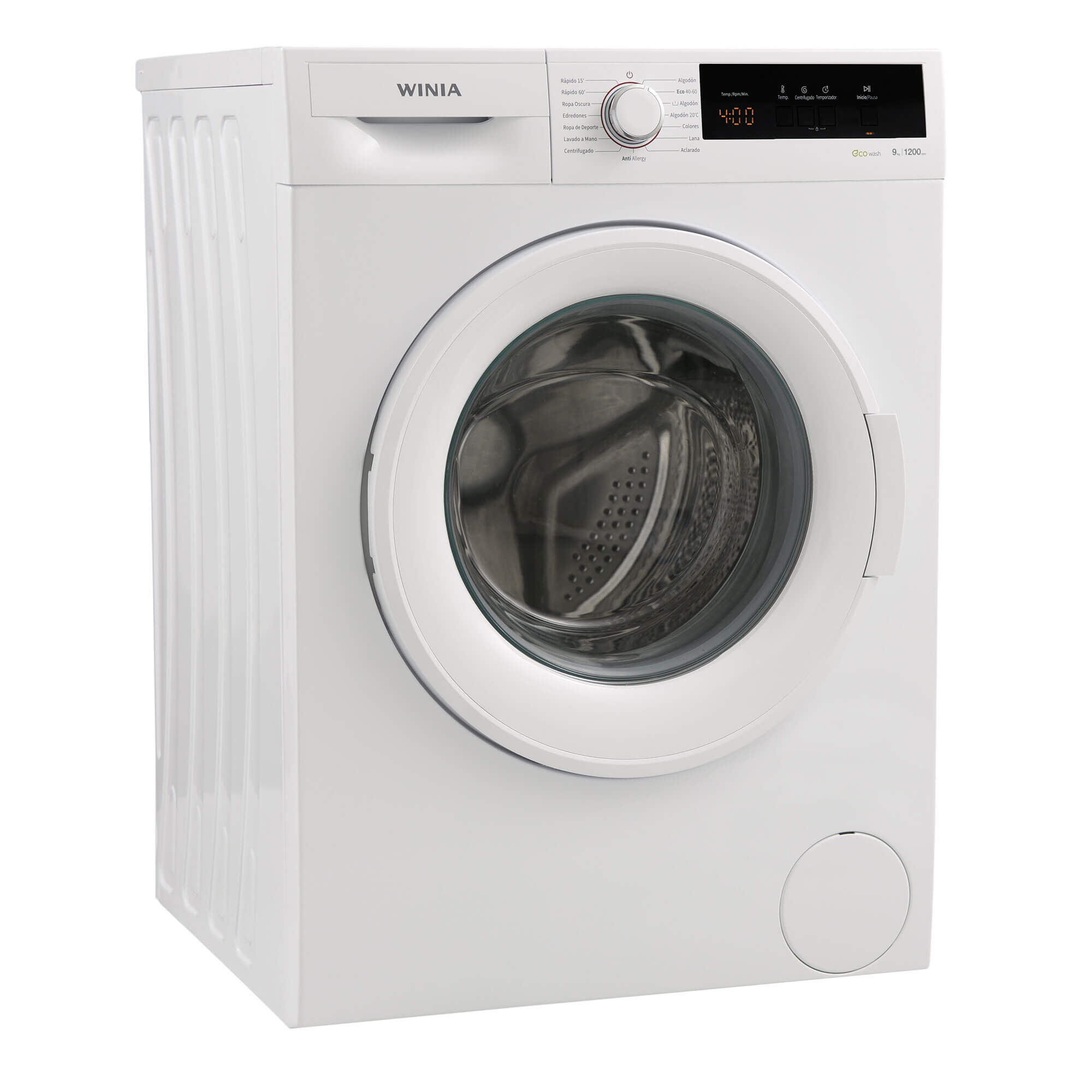 WINIA LAVADORA WVD-09T2WW12BB 9kg 1200rpm inver B