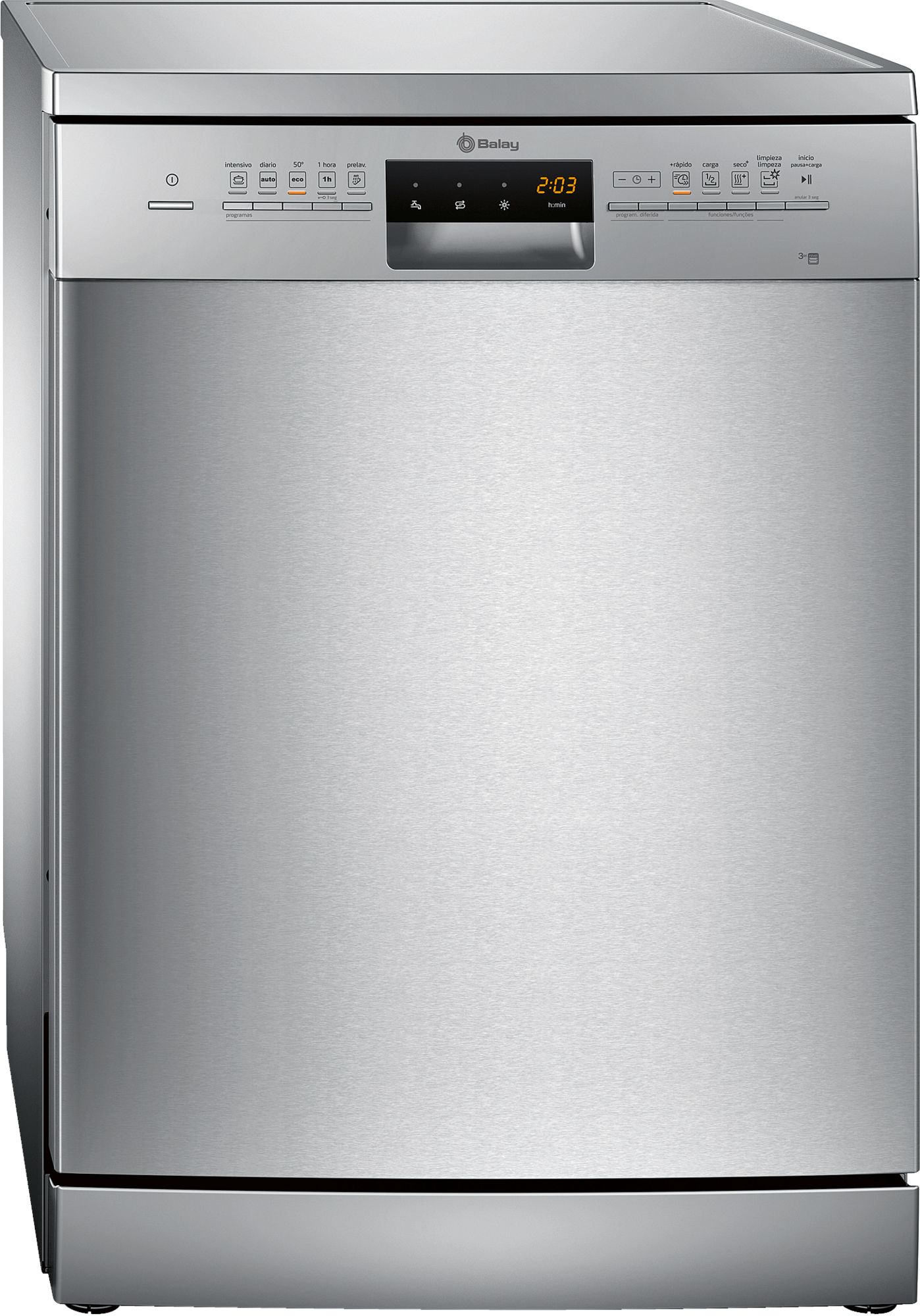 BALAY LAVAVA 3VS775IA INOX 14 SERV 5PROG 3 BAN A++