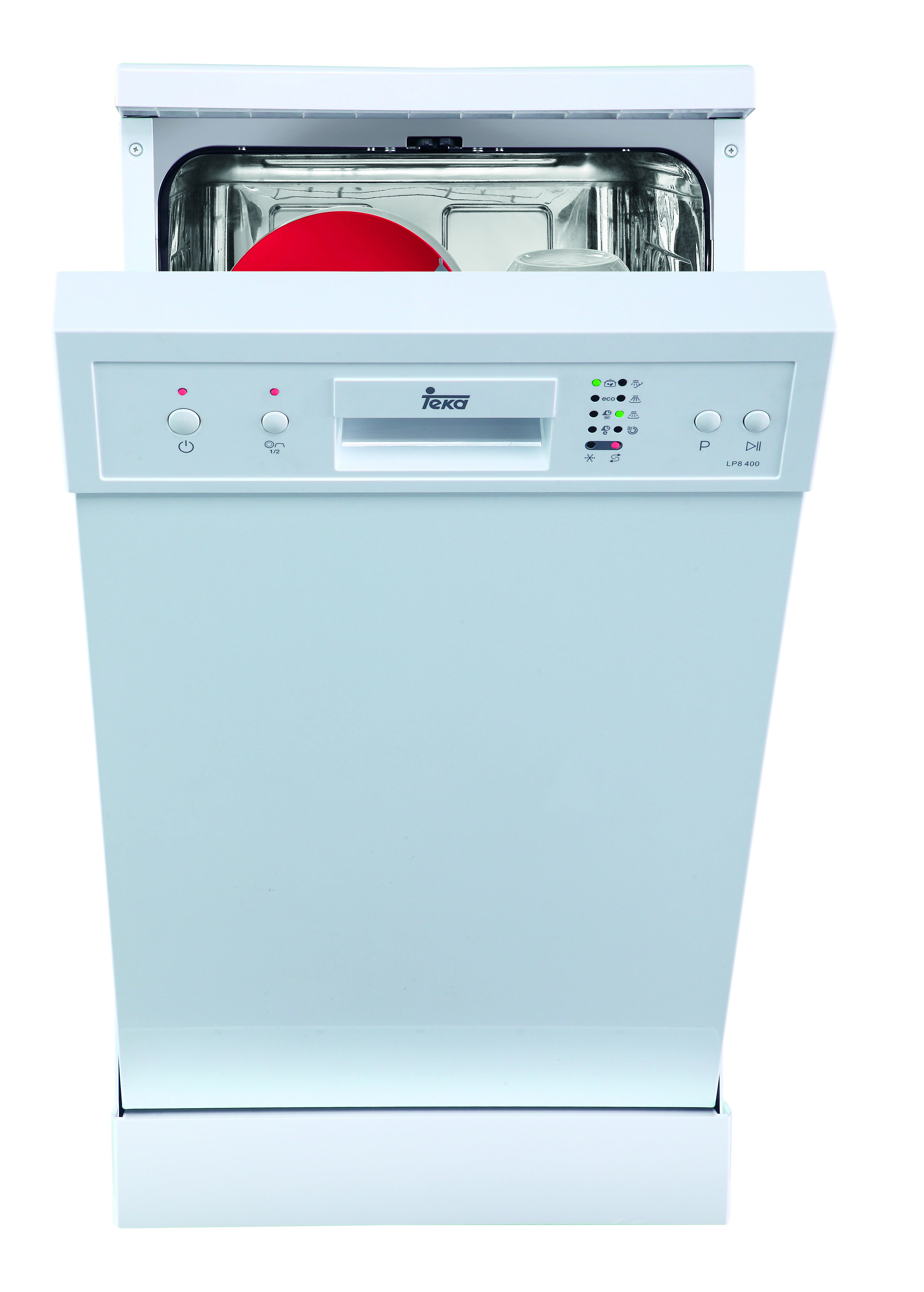 TEKA LAVAVAJILLAS LP8 400 45/CM A+ 6/P BLANCO 9/C