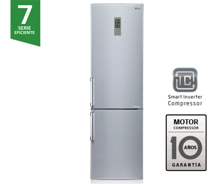 LG FRIGO GBB530NSQPB NO FROST 2X60 INOX A++