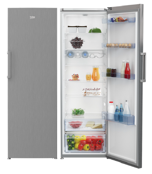BEKO REFRIGERADOR RSSE445K21X 185X60 1/P INOX A+