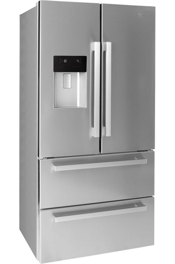 BEKO FRIGO GNE60530DX 182X84 INOX N/F A++ 2PTAS+2C