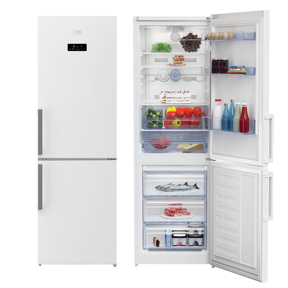 BEKO FRIGO RCNA320E21W 185X60 A+ N/F ELECTR.BLAN	