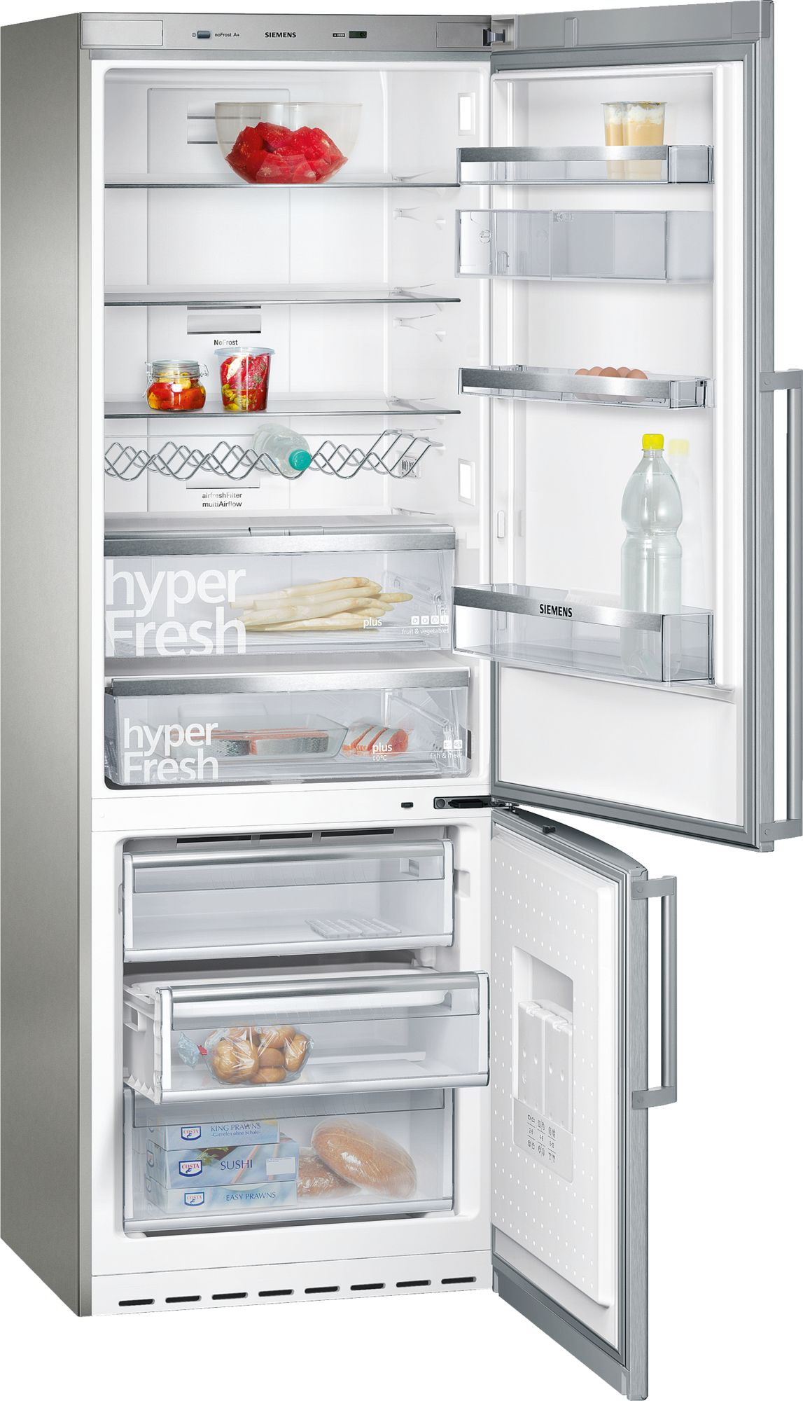 SIEMENS FRIGO. KG49NAI22 200X70 INOX N/F A+
