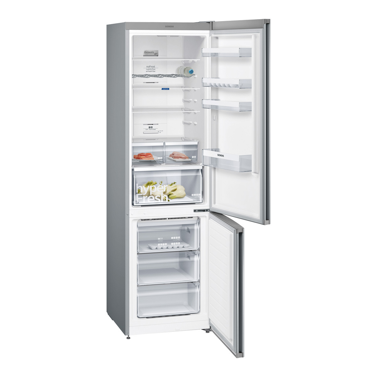 SIEMENS FRIGO KG36NVI4A INOX N/F 185X60 A+++