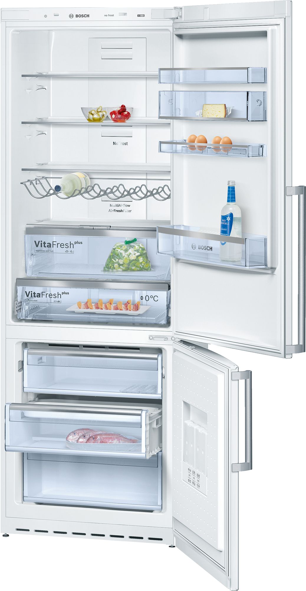 BOSCH FRIGO COMBI KGN49AW22 200X70 N/F BLANCO A+