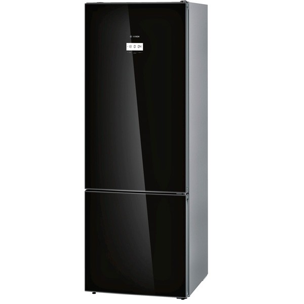 BOSCH FRIGO KGF56SB40 N/F 193X70 CRISTAL NEGR A+++