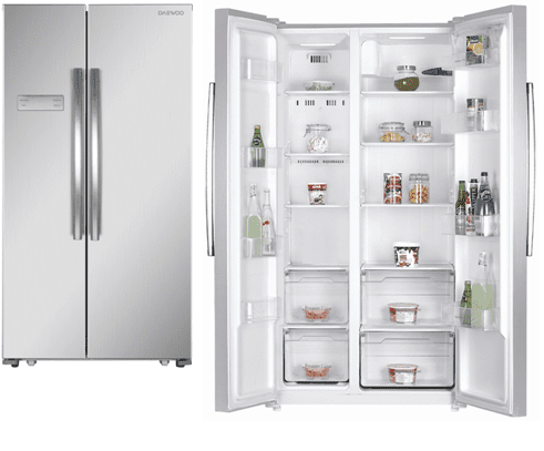 DAEWOO FRIGO FRN SH23BVS 177X90 INOX A+