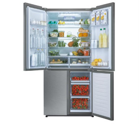 HAIER FRIGO HTF-610DM7 INOX 4 PUERTAS 190X90,8 A++