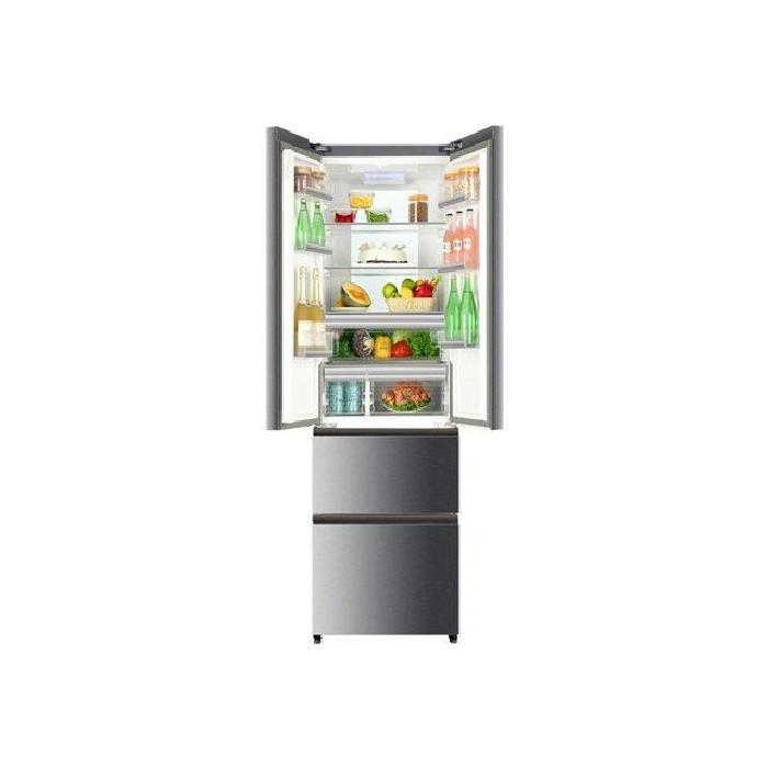HAIER FRIGO B3FE742CMJ 2PTAS+2CAJ.INOX 190,5X70A++